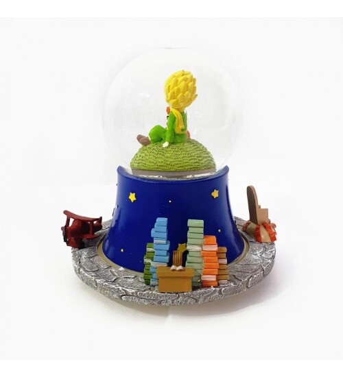 Küçük Prens Temalı Işıklı, Müzikli Kar Küresi