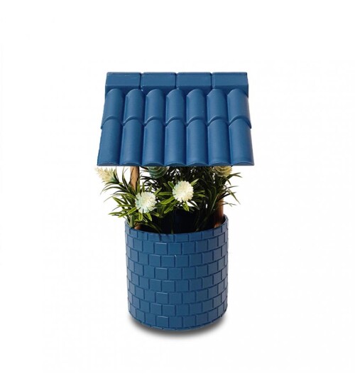 Kuyu Model Saksıda Dekoratif Çiçek