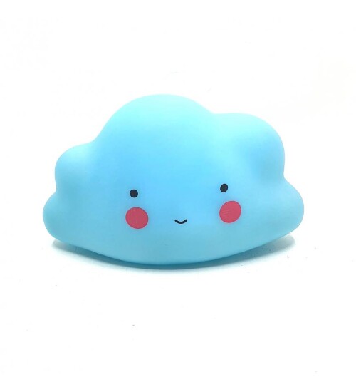 Led Işıklı Gülen Bulut Masa Lambası