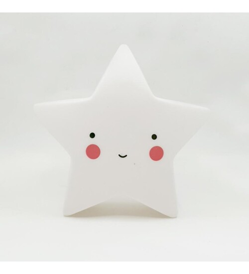 Led Işıklı Gülen Yıldız Masa Lambası