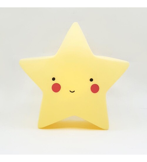 Led Işıklı Gülen Yıldız Masa Lambası