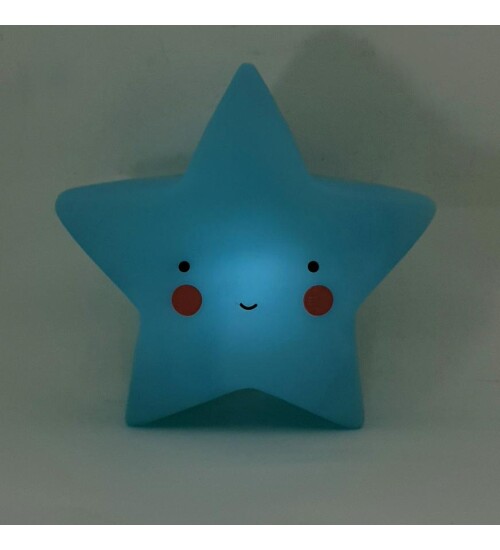 Led Işıklı Gülen Yıldız Masa Lambası