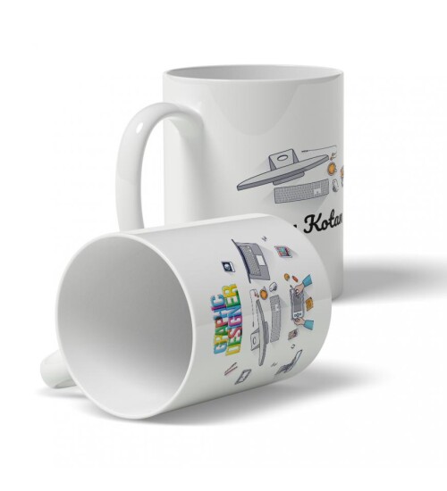 Kişiye Özel Meslek Kupa Bardak - Grafiker HK132