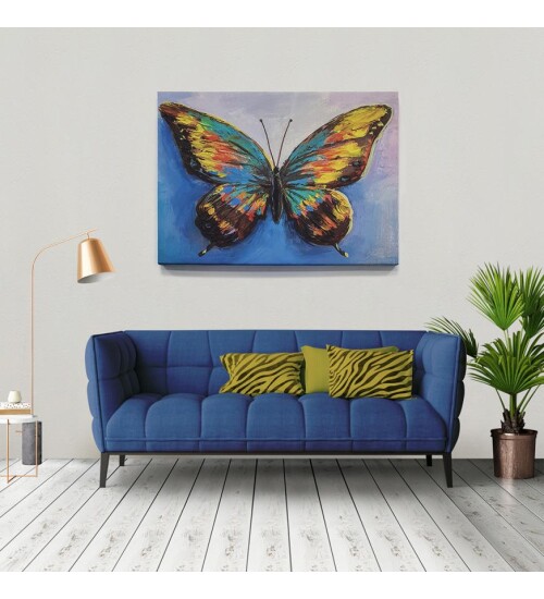 Kelebeğin Rüyası Kanvas Tablo