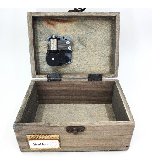 Terzi Temalı Ahşap Müzik Kutusu