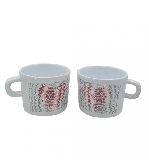 100 Dilde Seni Seviyorum Ahşap Kutulu Kupa Bardak