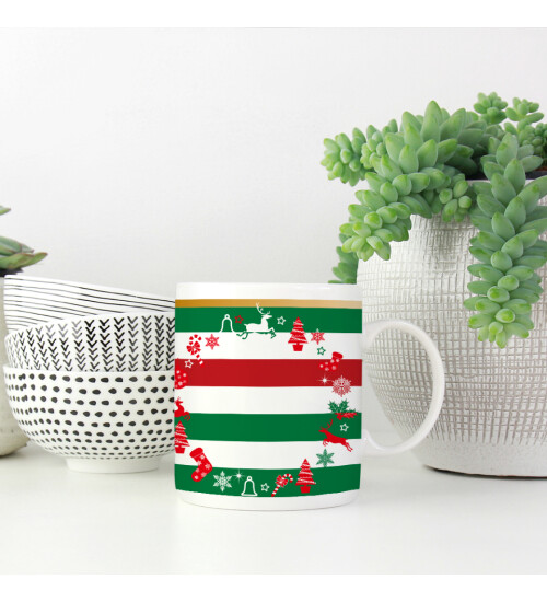 Yılbaşı Temalı Kupa Bardak HK3764