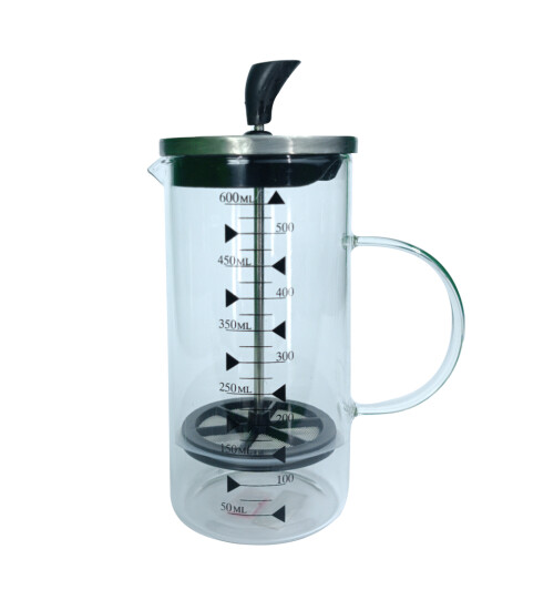 Cambu Borosilikat Cam French Press 3ü 1 arada 600 ml