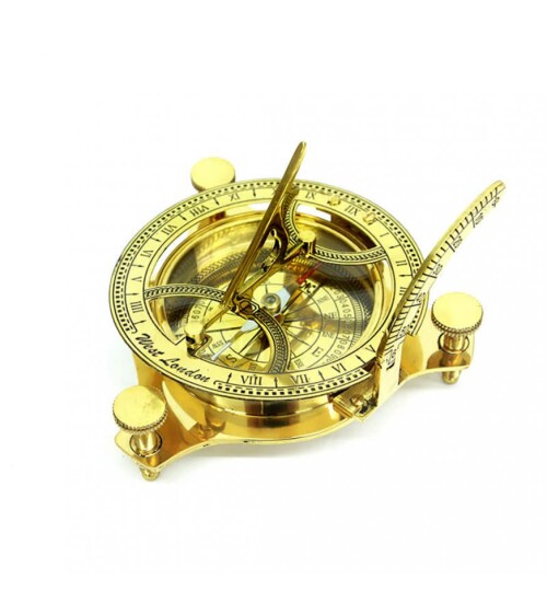 Dekoratif Pusulalı Güneş Saati