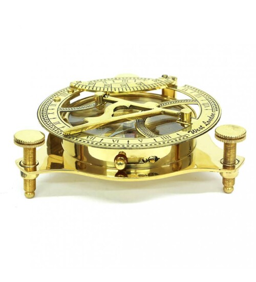 Dekoratif Pusulalı Güneş Saati