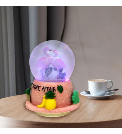 Flamingo Dönence Kar Küresi