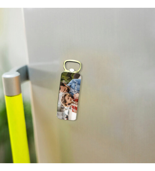 Kişiye Özel Baskılı Metal Şişe Açacak HK2585