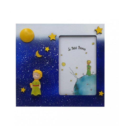 Kişiye Özel Fotoğraf Hediyeli Küçük Prens Özel Tasarım 3 Boyutlu Çerçeve