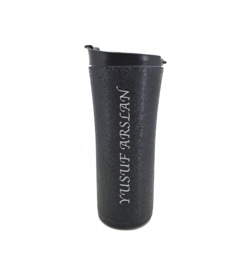 Kişiye Özel Paslanmaz Çelik French Press Termos 500 ML