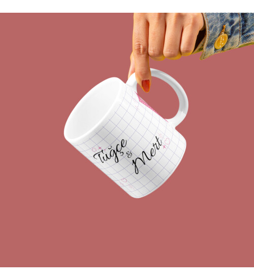 Kişiye Özel Sevgililer Günü Temalı Kupa Bardak HK5008