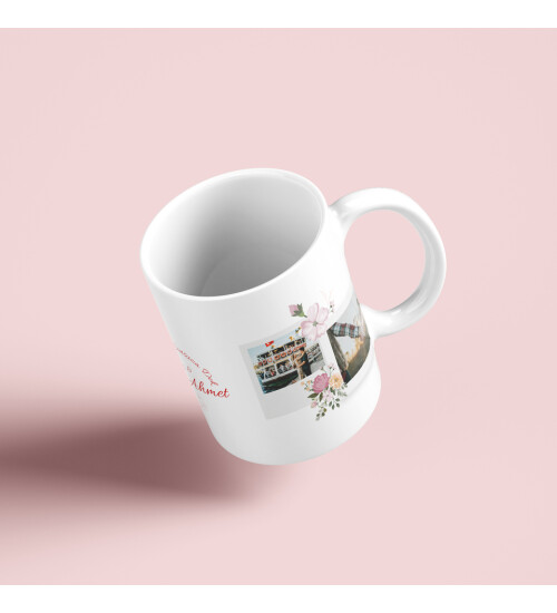 Kişiye Özel Sonsuza Dek Sevgililer Günü Temalı Kupa Bardak HK5007