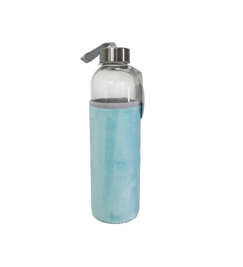 Peluş Kılıflı Cam Matara 750 Ml