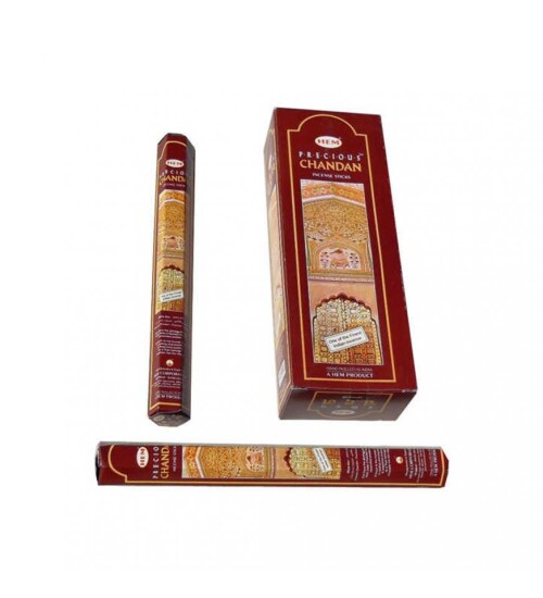 Sandal Ağacı (Precious Chandan Hexa) 20li Çubuk Tütsü