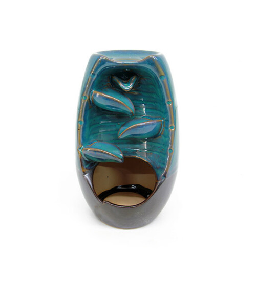 Şelale Model Seramik Tütsülük ve Buhurdanlık Mavi HK2590