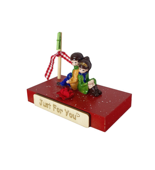 Sevgili Özel Tasarım Biblolu Notluk Just For You HK2599