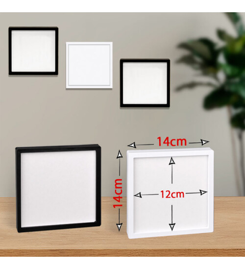 Yapışkanlı Sök Tak Pola Çerçeveler 12x12cm - 5li Paket HK2712
