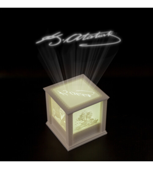 Atatürk Led Masa Lambası HK1881