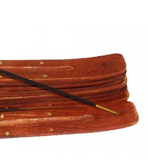 Mystica Ahşap Tütsü Kayığı 5li