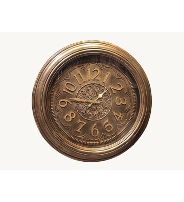 Antik Gold Eskitme Duvar Saati 57 cm HK205