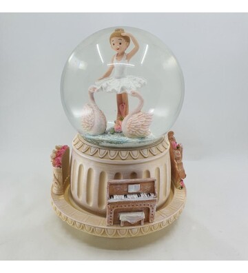 Kar Küresi Balerin Dönence