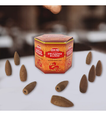 Ejder Ağacı (Dragon Blood) Geri Akış Şelale 40lı Tütsü Mumu