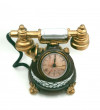 Dekoratif Nostaljik Telefon Saat ve Kumbara