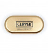 Kişiye Özel Clipper Metal Taşlı Altın Çakmak