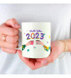 Kişiye Özel 2023 Temalı Fotoğraf Baskılı Porselen Kupa Bardak HC2030