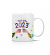 Kişiye Özel 2023 Temalı Fotoğraf Baskılı Porselen Kupa Bardak HC2030