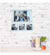FOTO BASKILI Vintage 3+1 Kolaj Çoklu Fotoğraf Çerçevesi 26,5x26,5 cm HK5020